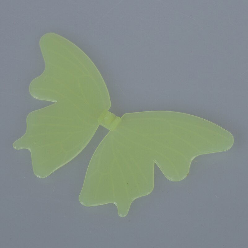 einstellen von 4 fluoreszierende phosphoreszierende schmetterling dekoration Art Zimmer Aufkleber nachtlicht