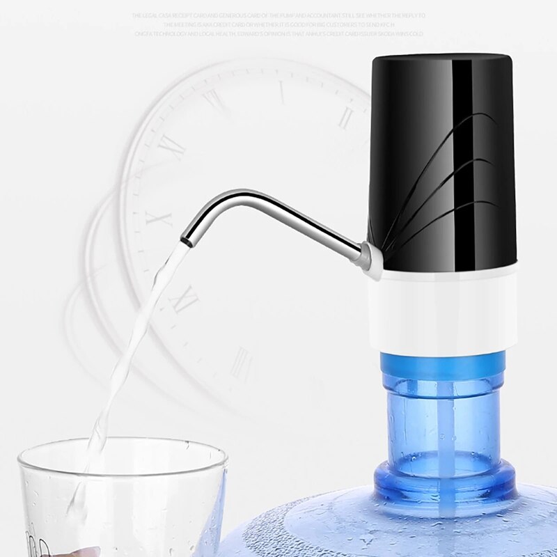Automatische Bump Draagbare Usb Charge Fles Water Pomp Voor Water Fles Elektrische Drinkwater Pomp Dispenser