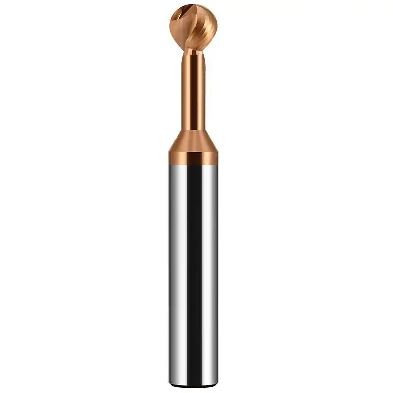 Romtic Hrc58 Wolfraam Staal Carbide 2-Fluit Lolly Eindmolen Verlengd Voor Aluminium/Staal Cnc Mechanische Bewerkingsgereedschappen: 3.175*2*4 / 35mm