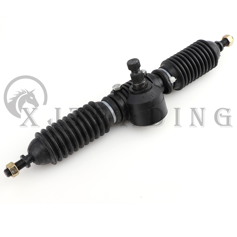 Conjunto de piñón de estante de eje de engranaje de dirección asistida Go Kart de 320mm para bricolaje China Karting ATV UTV Buggy Quad accesorios de bicicleta