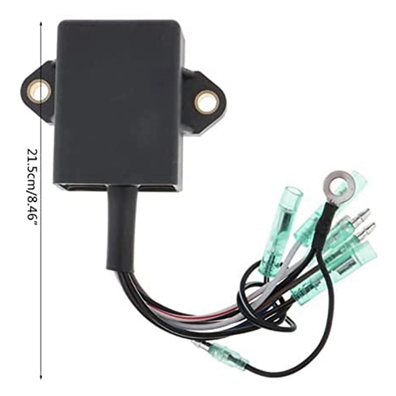 Bobine d'allumage hors-bord de bateau Assy CDI unité de bloc d'alimentation de bobine d'allumage pour moteur Yamaha 2 temps 9.9/15HP 63V-85540