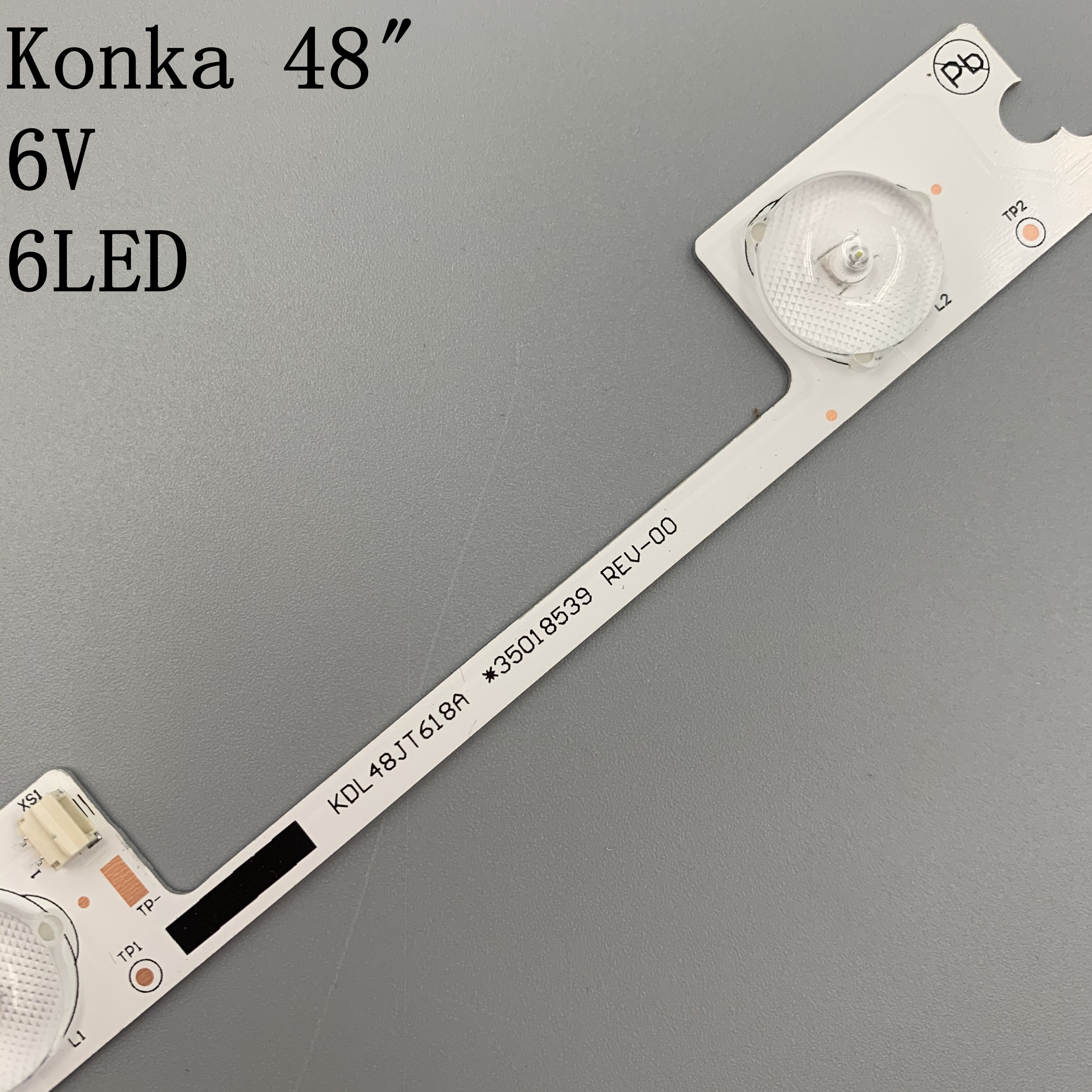 Konka-tira de luces LED de retroiluminación para TV, 10 unids/lote, KDL48JT618A 35018539 48 pulgadas 44,2 CM 48&#39;&#39;
