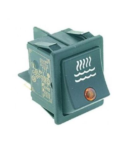 Interruttore Bipolare Arancione Per Macchina Caffè Rancilio Epoca, 15A 250V, Ufixt 3319425