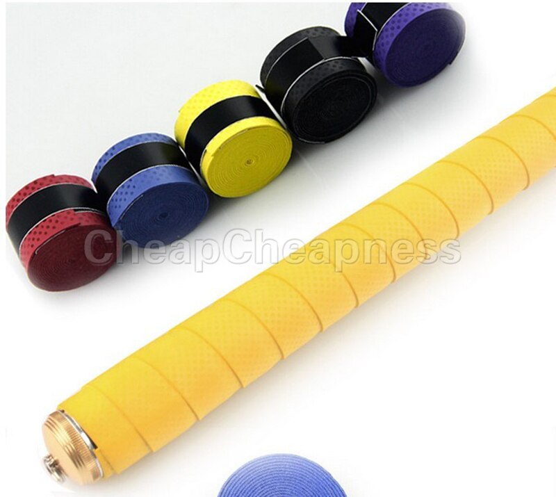 1 stk tennis badminton squash ketsjer fiskestang svedbånd kort praktisk anti-spring stretchy overgrips grip tape
