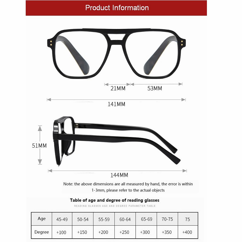 2025 gafas de lectura de aviación mujeres hombres Vintage Anti luz azul gafas para presbicia Polit gafas graduadas + 1,0 ~ + 4,0