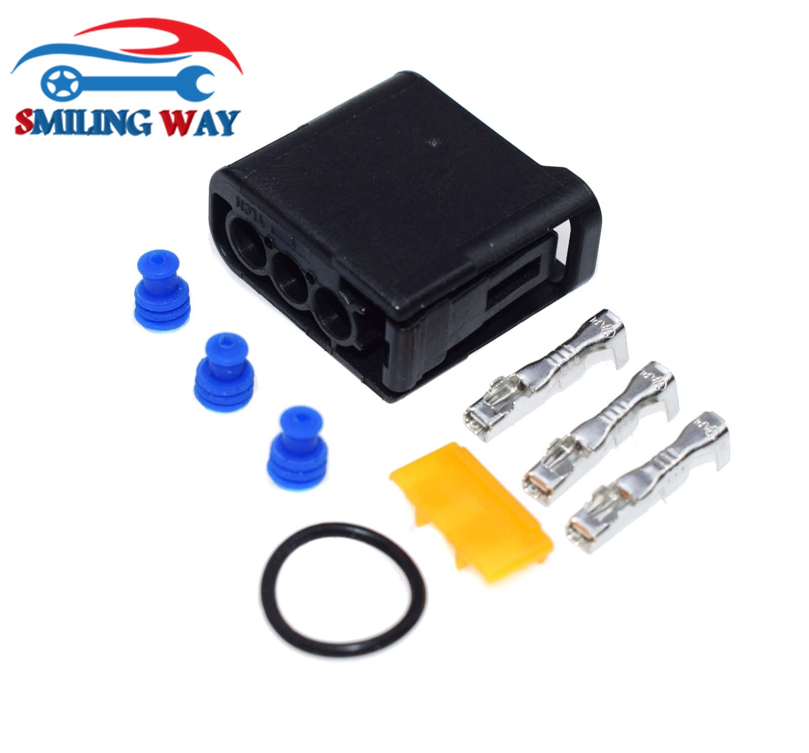 SMILING WAY# Ignition Coil Connector Harness Terminal Plug Seals Kit For Subaru Impreza WRX STi EJ20 EJ25 EZ30 2002