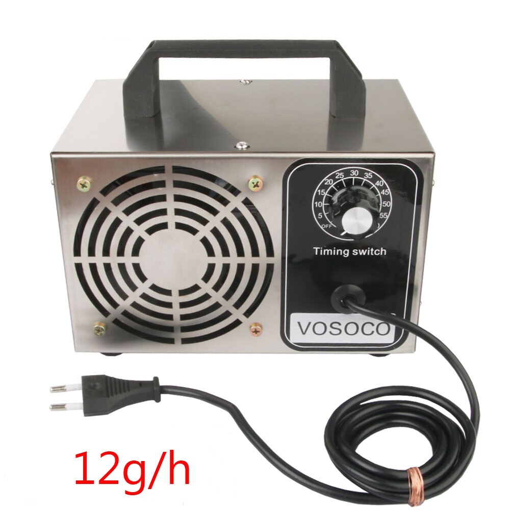 Ozone Generator 36g/h 220V Portable Ozonizer Air Purifier air cleaner Sterilizer Disinfection sterilization ozonizer With timer: 220V 12g / US