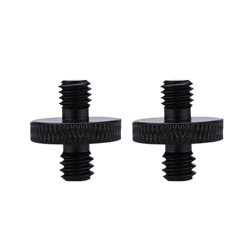 2 Stuks Standaard Schroeven 1/4 &quot;-20 Male Naar M4 M5 M6 M8 M10 Mannelijke Schroefdraad Statief Schroef Adapter camera Montage Converter Schroef