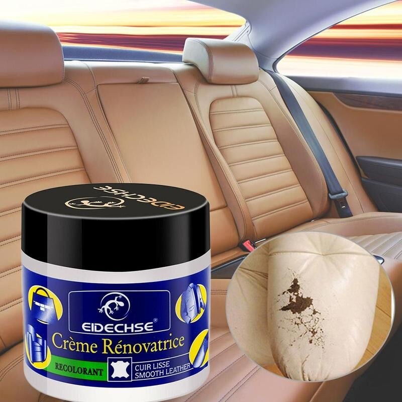 Multifunction Leather Vinyl Repair Filler Compound Restoration Can CSV Seat For Leather Holes Sofa Burns Car Cream Cracks X4D1