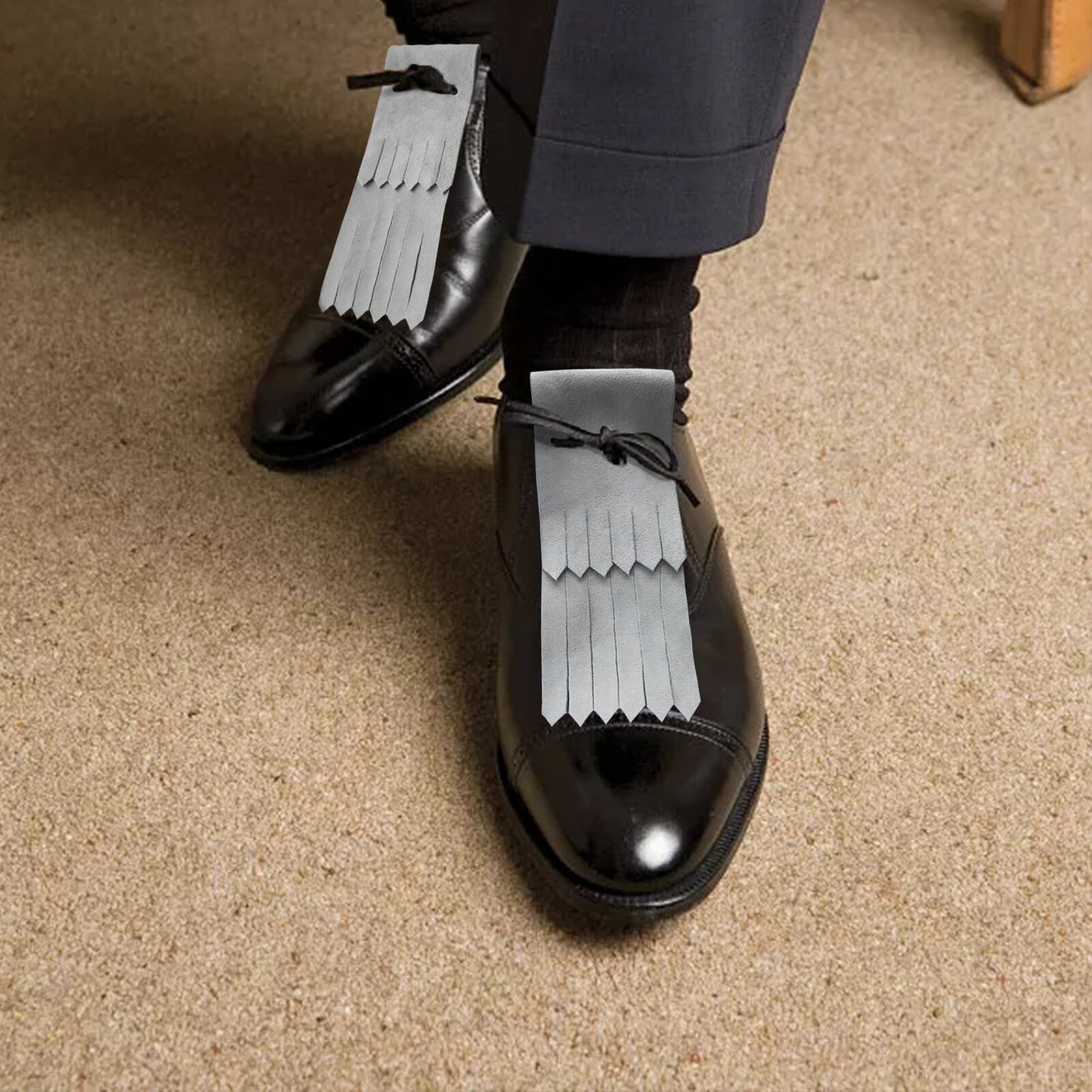 Decorative Shoe Clips Gray Shoe Embellishments Shoe Charms Decor As Birthday Halloween Valentines Washable Shoelace Pins