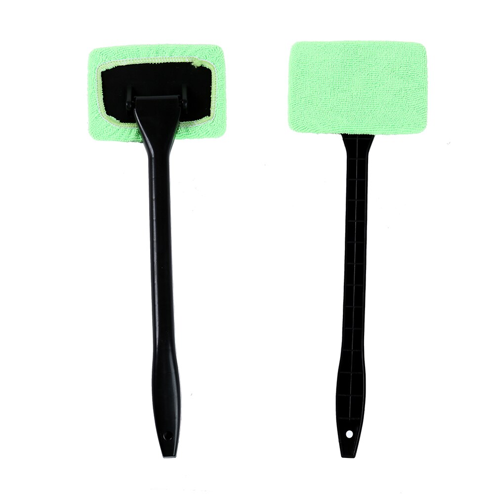 1Pcs Detachable 13 inch Window Brush Microfiber Wiper Cleaner Cleaning Brush with Cloth Pad Car Auto Cleaner Cleaning Too