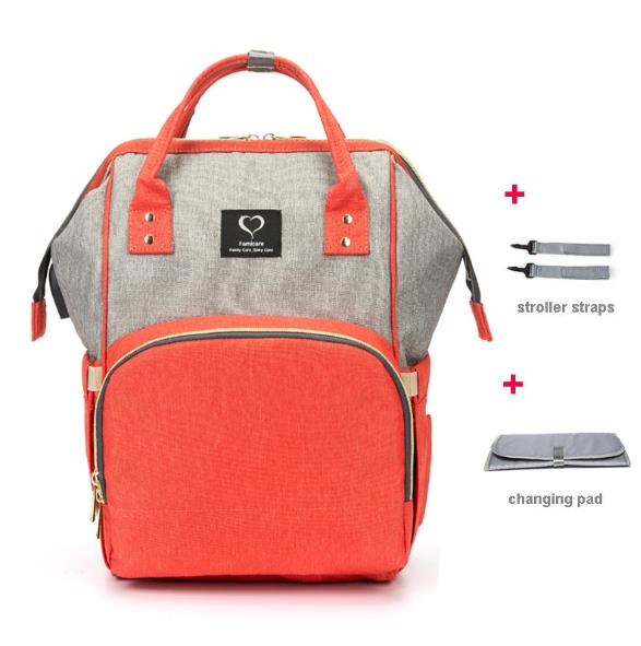 Luiertas Mama Zak Usb Travel Rugzak Moeder Moederschap Verpleging Wandelwagen Luiertas Grote Capaciteit Waterdichte Baby Tassen: L