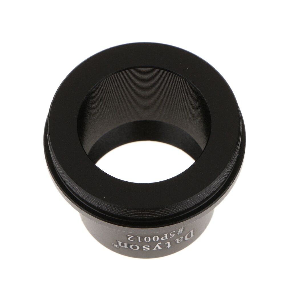 1.25 ''à T T2/1.25 pouces 31.7mm M42 DSLR/SLR support adaptateur pour télescopes-noir