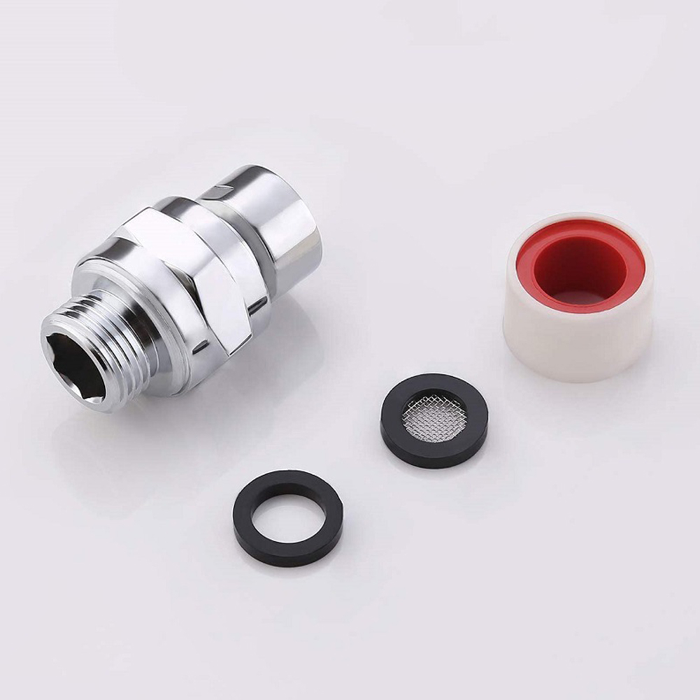 1pc Shower Head Connector Swivel Adapter Water Flow Ball Joint Accessories Bathroom Fixture Brass Shower Connector