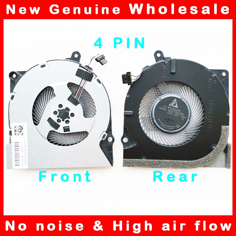 Laptop cpu cooling fan cooler radiator For HP 430 G6 HSN-Q14C NS75C00 -18E04 L45886-001 DC05V 0.50A