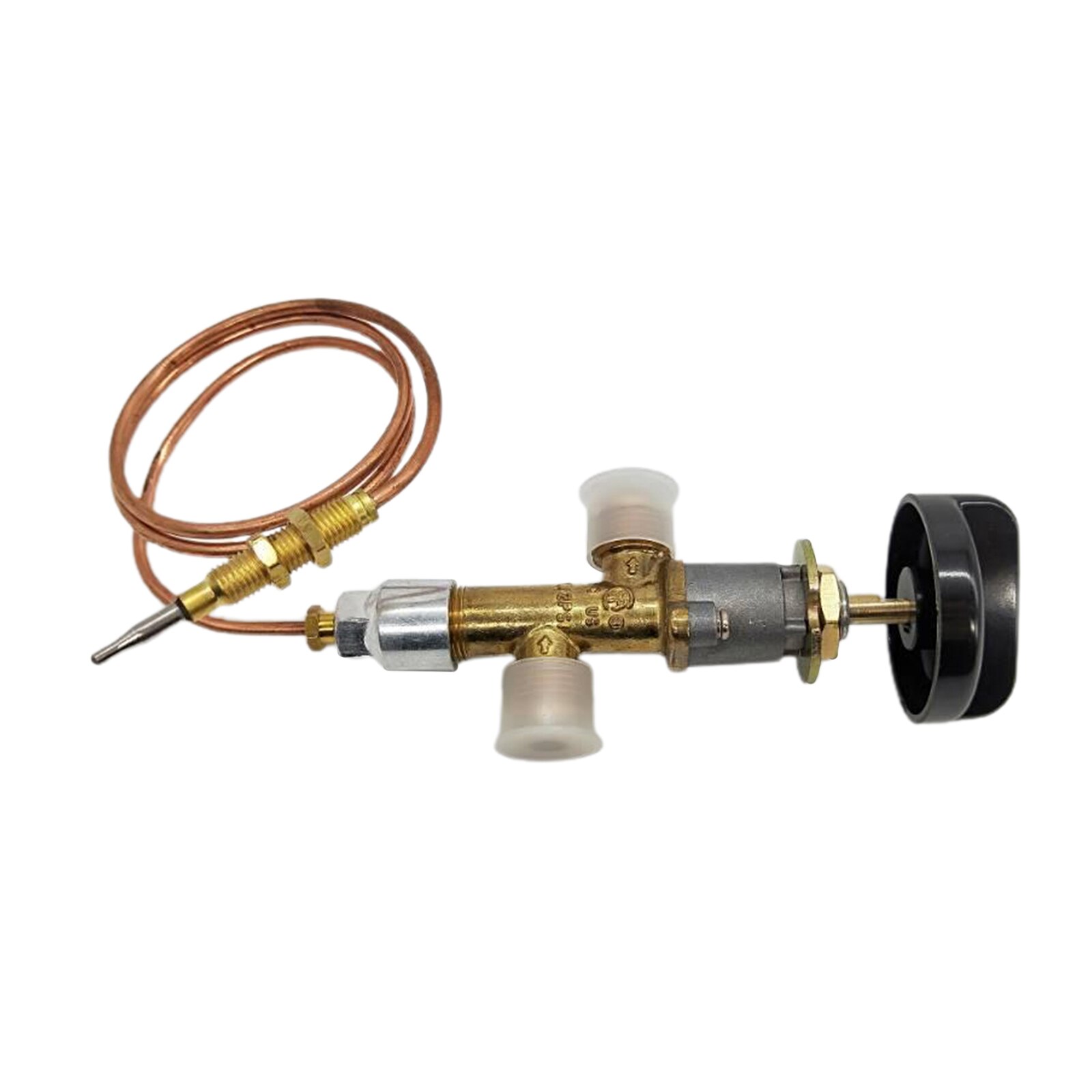 Propane Fireplace Fire Pit Gas Control Valve with Thermocouple Knob Switch Propane Fits for Gas Grill, Heater, Fire Pit