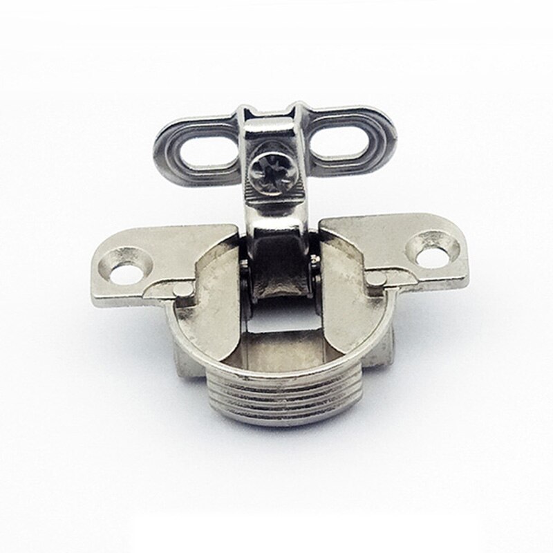 2 Stuks 90 Graden Vouwdeur Scharnier Verborgen Scharnier Soft Close Hydraulische Scharnieren Voor Kabinet Kast Deur Side Panel Connector