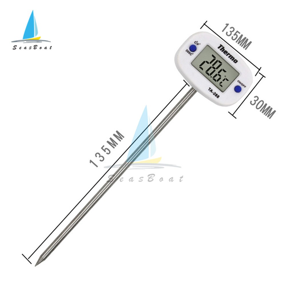 Termómetro de alimentos TA288, termómetro Digital de cocina para cocinar carne, sonda de temperatura de alimentos, herramientas de cocina electrónicas para horno y barbacoa