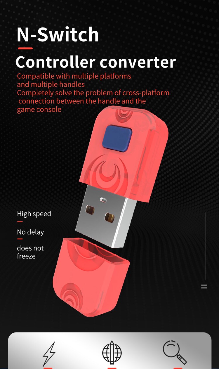 Adaptador Inalámbrico Usb Para Nintendo Schakelaar, Schakelaar Lite, Oled, Stoom, Bluetooth, Compatibel Con PS5, PS4, Xbox One S/X