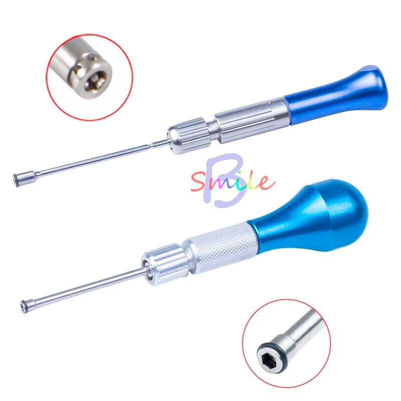 Uds Dental ortodoncia juego destornillador herramienta Micro tornillo conductor para implantes de auto perforación herramienta