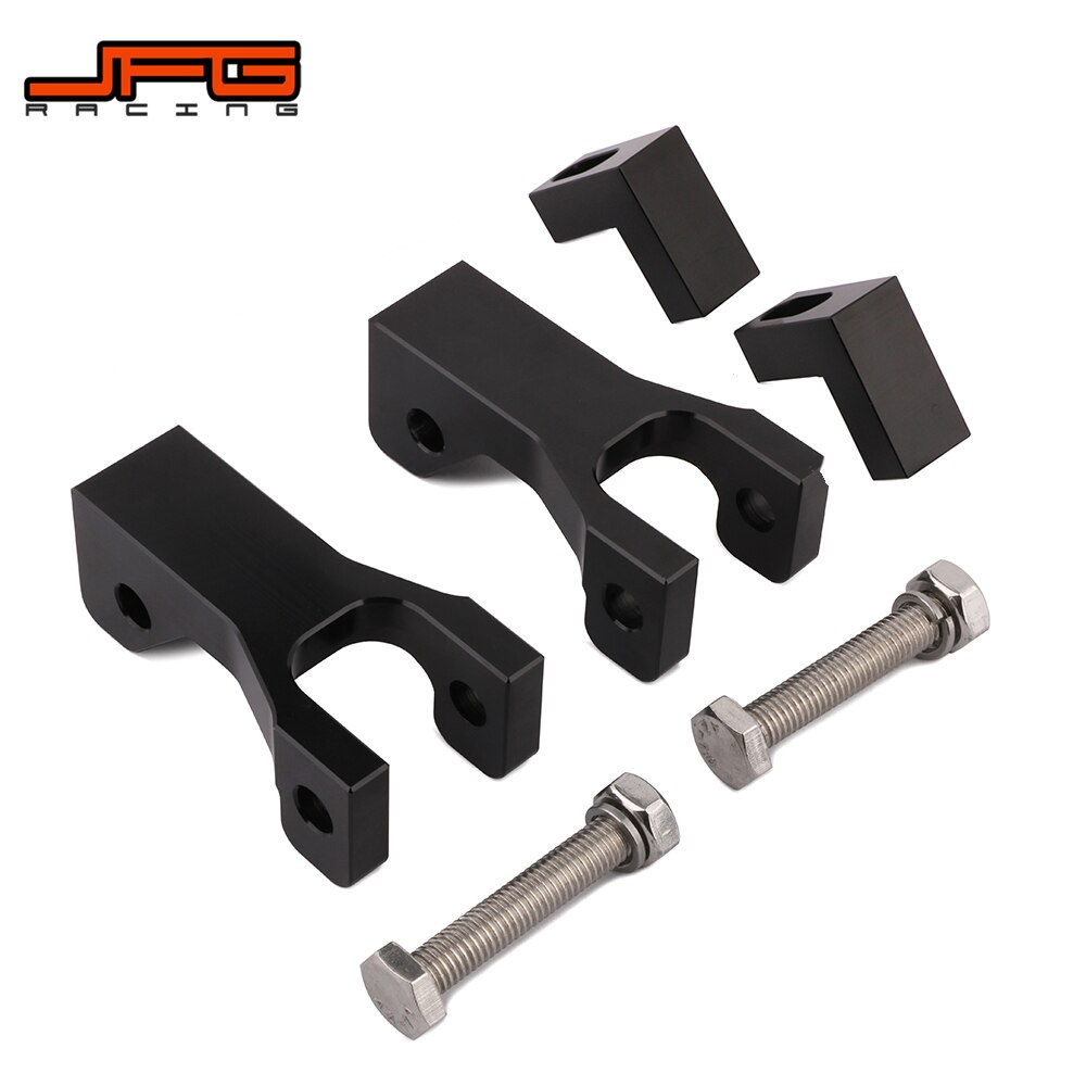 HDBUBALUS Tieferlegungs-Kit Harley Softail - Verstellbar 2,5-5,1 Cm Chrom