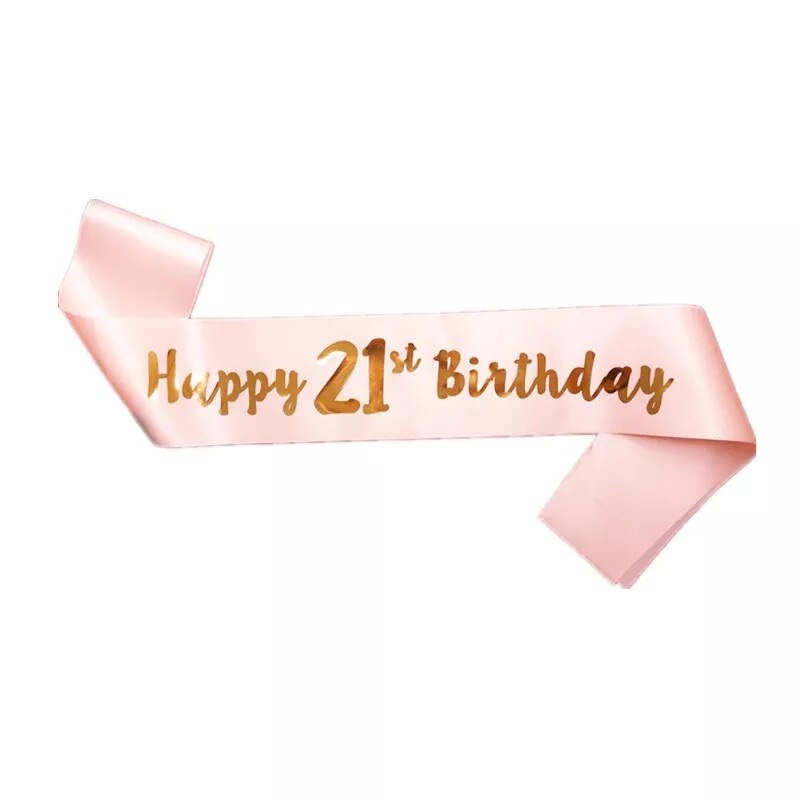 30 Krone fabelhaft Satin- Band Schärpe 18st 30th 40th 50th Geburtstag Schärpe Für Frauen Mann Glücklich Geburtstag Party Dekorationen Lieferungen: Tiefe Saphir