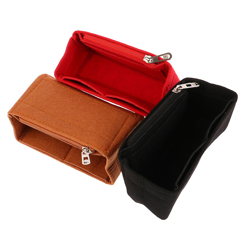 1 Stück Liner Tasche Filz Stoff machen-hoch Tasche Unterstützung Filz Einsatz Tasche passt für Handtasche Reise tragbare Einsatz Geldbörse Aufbewahrung tasche Organizer
