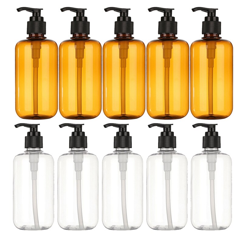 5X 200Ml Soap Dispenser Plastic Foaming Bottle Liquid Pump Container