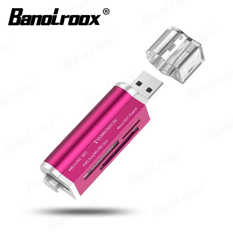 assurance Card Reader for Micro SD card TF M2 MMC MS PRO DUO usb SD Adapter 4 in 1 Micro USB 2.0 Memory Card Reader