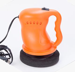 12V Cigarette lighter interface Electric mini Polishing Machine Car Polisher Cleaner: orange