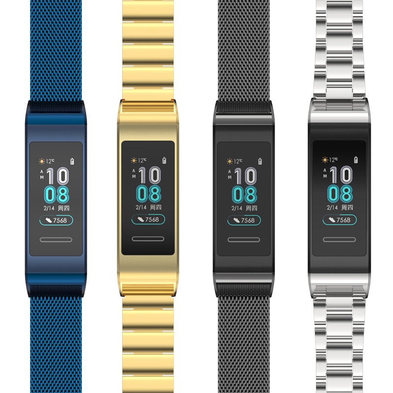 Watch strap bracelet for Huawei band 3 metal wrist strap smart wristbands for Huawei band 3 pro strap replacement pulsera
