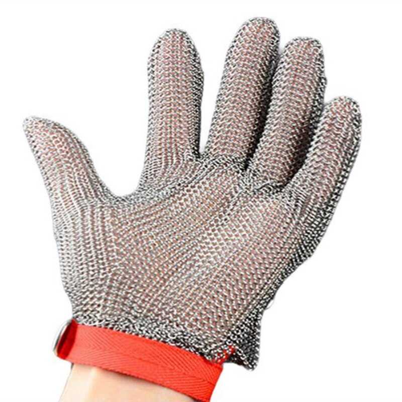 Stainless Steel Glove Cut Resistant Glove 304 Resistant Stainless Steel Wire Metal Mesh Kitchen Butcher Cut-Resistant