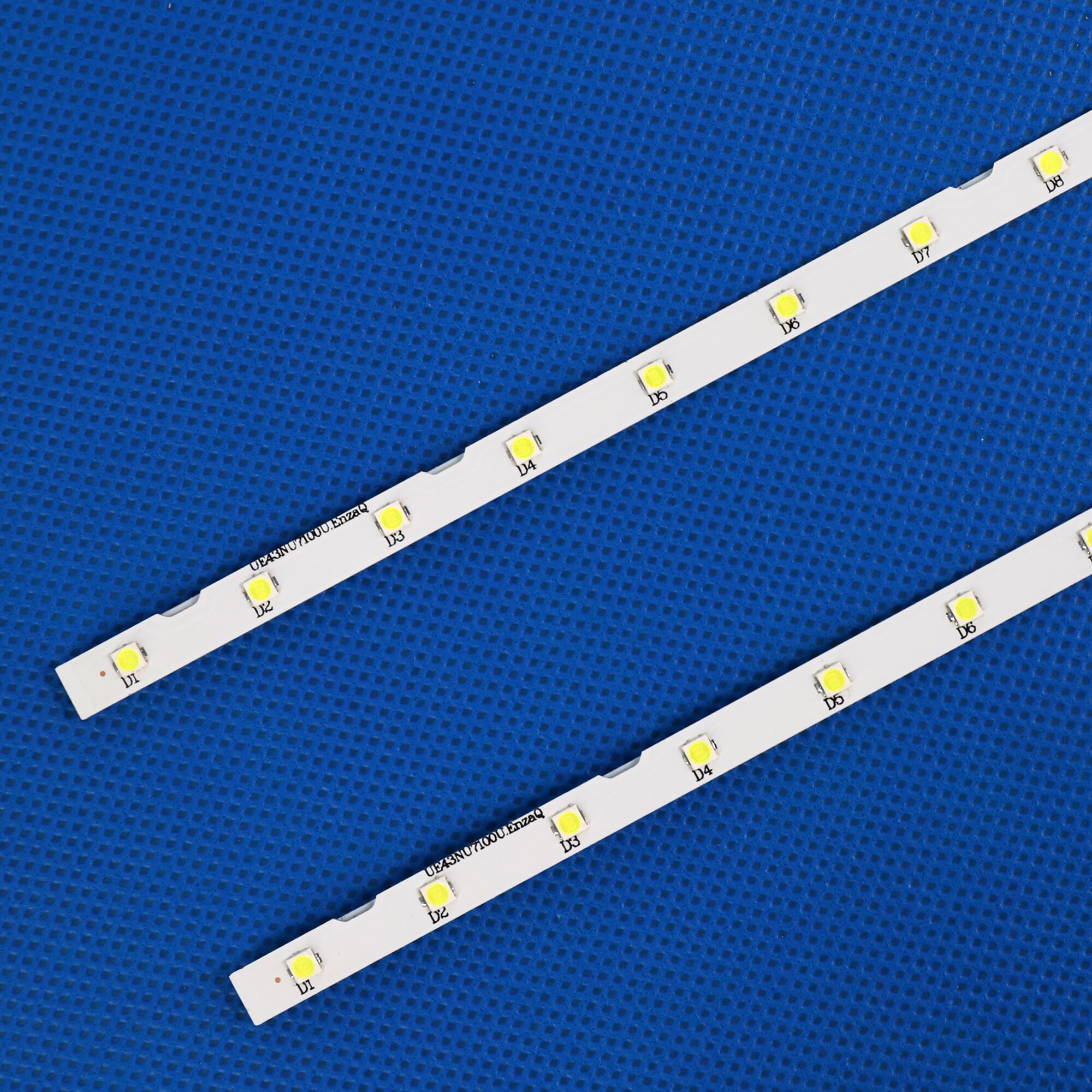 LED Backlight strip 28 lamp for Samsung 43"TV UE43NU7100U AOT_43_NU7100F_2X28_3030C BN44-00947A UE43NU7120U UE43NU7170U