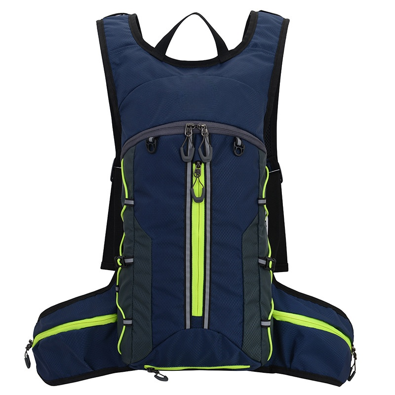 Mochila deportiva ultraligera para ciclismo al aire libre, resistente al agua, para senderismo, equipo de bicicleta: Dark blue