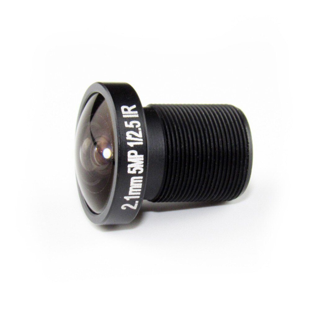 2.1mm Fisheye CCTV Lens 1/2.5" HD 5.0 Megapixel For IP CCTV Cameras