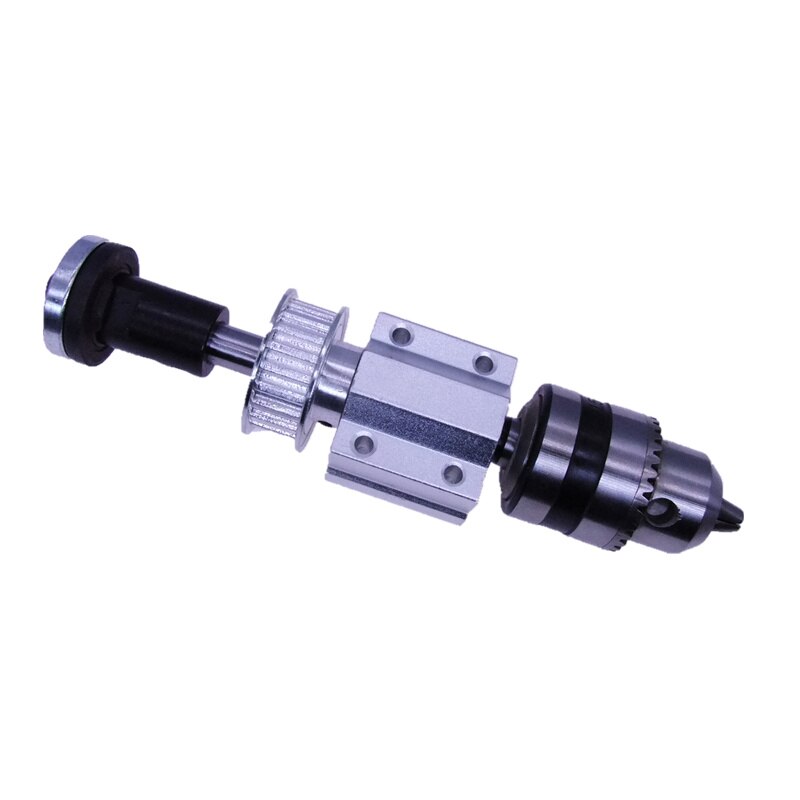 DIY Woodworking Small Lathe for Cutting and Grinding Spindle of Bench Drill/electric Drill Powerless Spindle Assembly