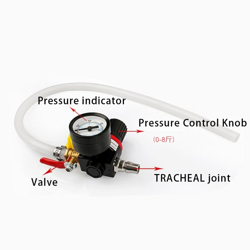 Premium Pressure Test Leak Testers Kit Cooling System Water Tank Leak Detector Shockproof for Car Cooling System