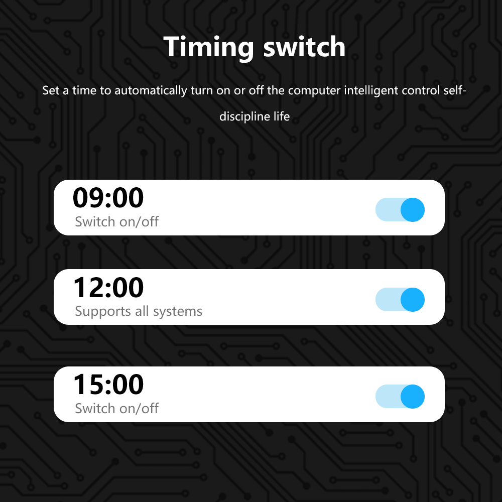 TISHRIC Tuya Wifi PC Przycisk zasilania Przełącznik resetowania 1X Karta PCIE do komputera stacjonarnego APP Zdalne sterowanie Obsługa Alexa Google Home