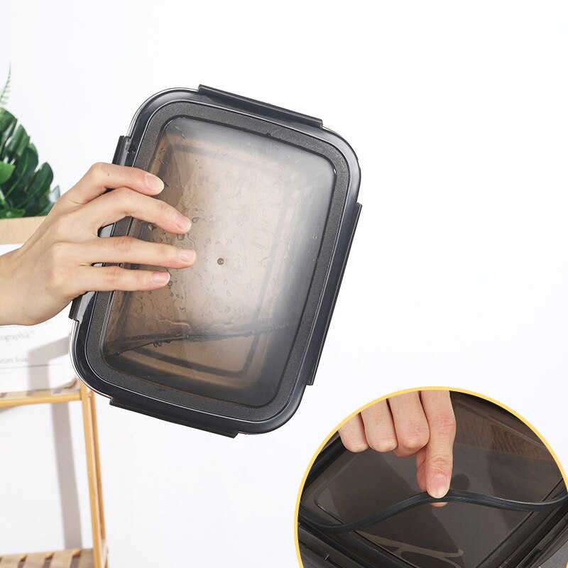 Fiambrera térmica aislante con asa de acero inoxidable, caja Bento con aislamiento al vacío, caja de viaje, senderismo, Camping, caja de comida