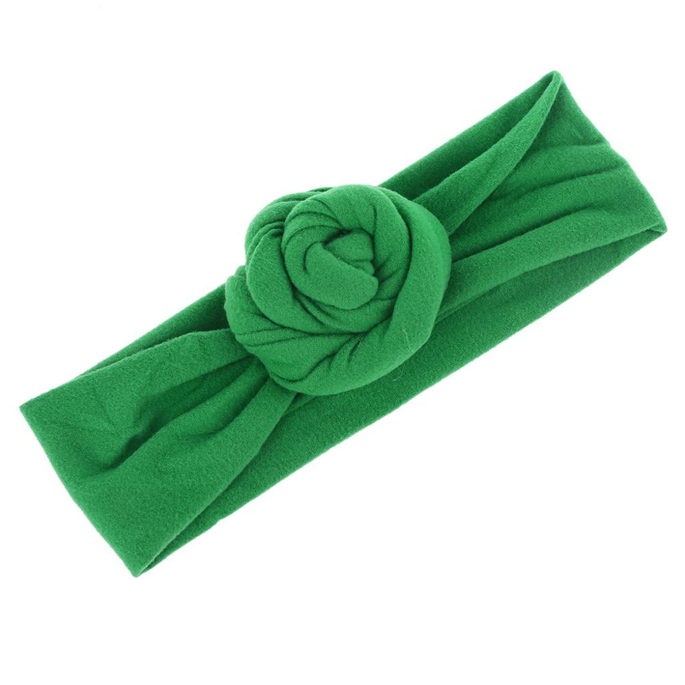 Conjunto de 3 unidades de lazos florales para bebé, diadema con lunares y lazo, diademas de algodón para niña, accesorios para el cabello para niña