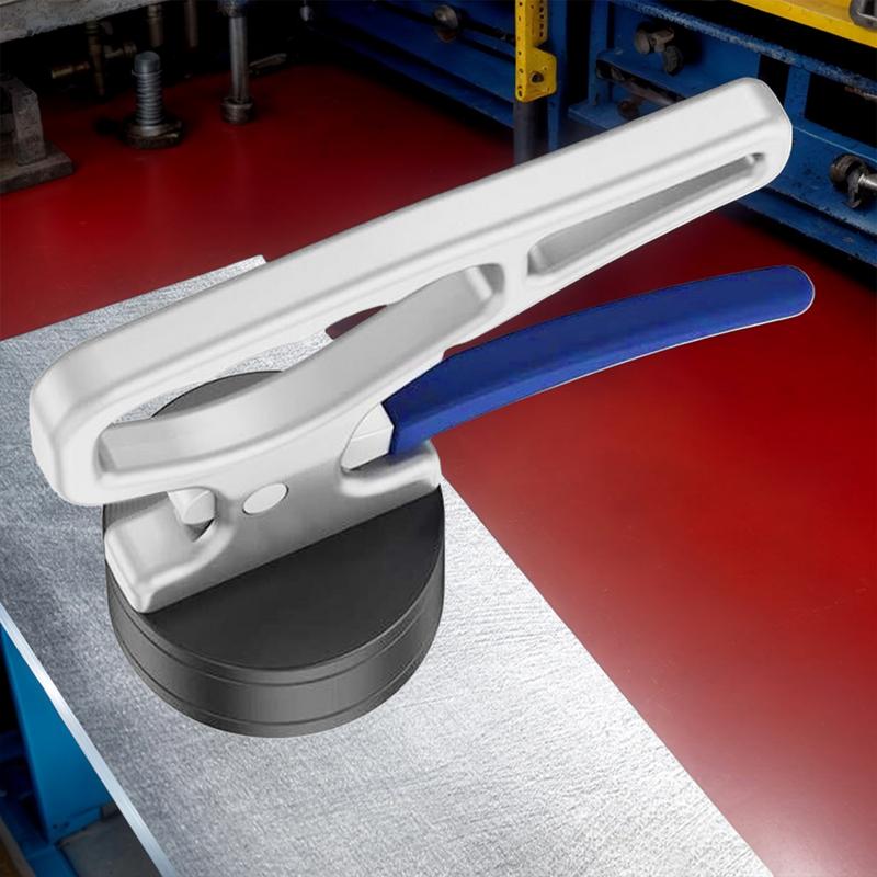 Herramienta elevadora de imán, potente mango magnético, dispositivos multiusos de alta resistencia, soporte Manual de colector portátil de liberación rápida para Metal