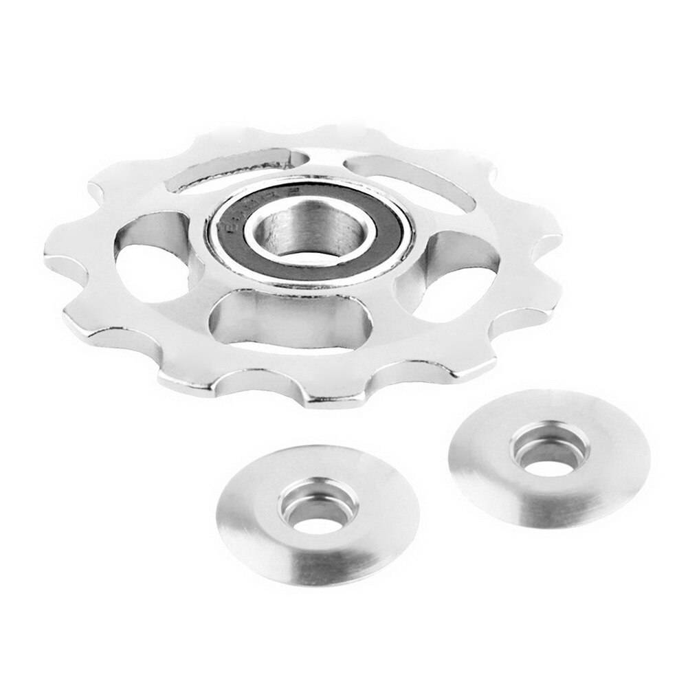 Rodamiento de cerámica para bicicleta de montaña, polea Jockey de 11 dientes, desviador de bicicleta de carretera, accesorios ENA88: Transparente