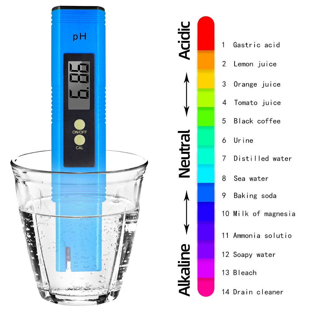 PH Meter ATC 0.01 Tester Water Wine Drink Food Analyzer Pen Monitor Automatic Calibration for Aquarium Pool 40% off