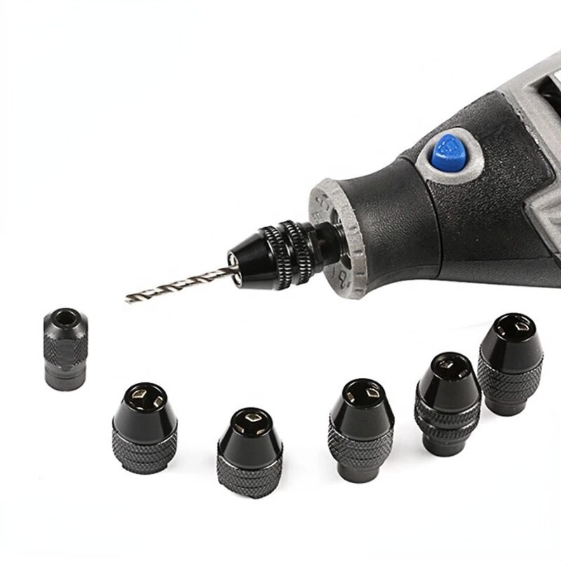 Mandrin universel sans clé à changement rapide, 1 pièce, remplacement pour outils rotatifs Dremel 4486