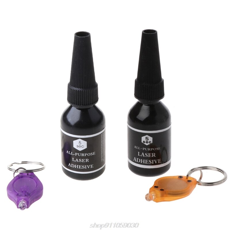 5 Tweede Fix Uv Licht Lijm 15Ml Met Uv Lamp Sterke Bonding Voor Keramische A22 21