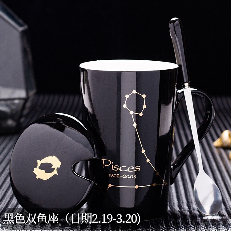 Fødselsdag for kæreste konstellation bone china cup jubilæum valentinsdag for kæresten: B