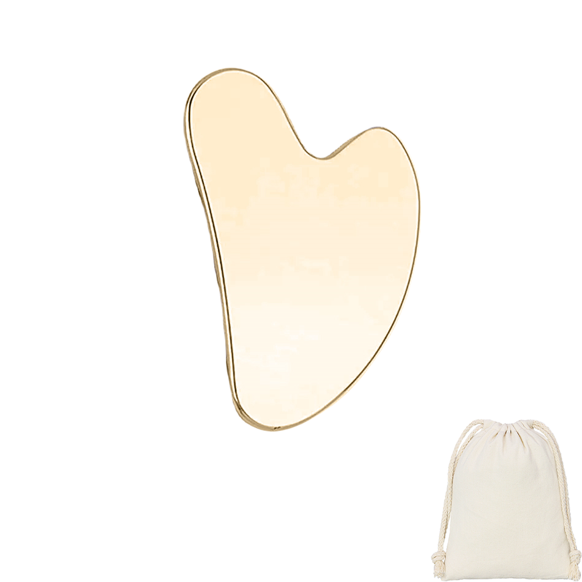 Metalen Massager Schraapplank puur Koper guasha massagelichaam gewijd voor rug- en nekmassagemes schoonheid gezondheid Messing gereedschap: Oranje