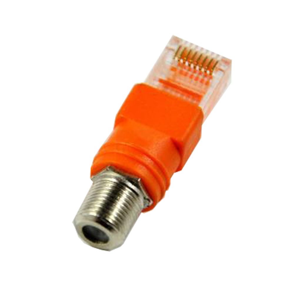 Accessories 1Pc Cable Connector Barrel Coupler Computer Cables Coaxial Connectors BNC Female To RJ45 Male Adapter RJ45 To RF