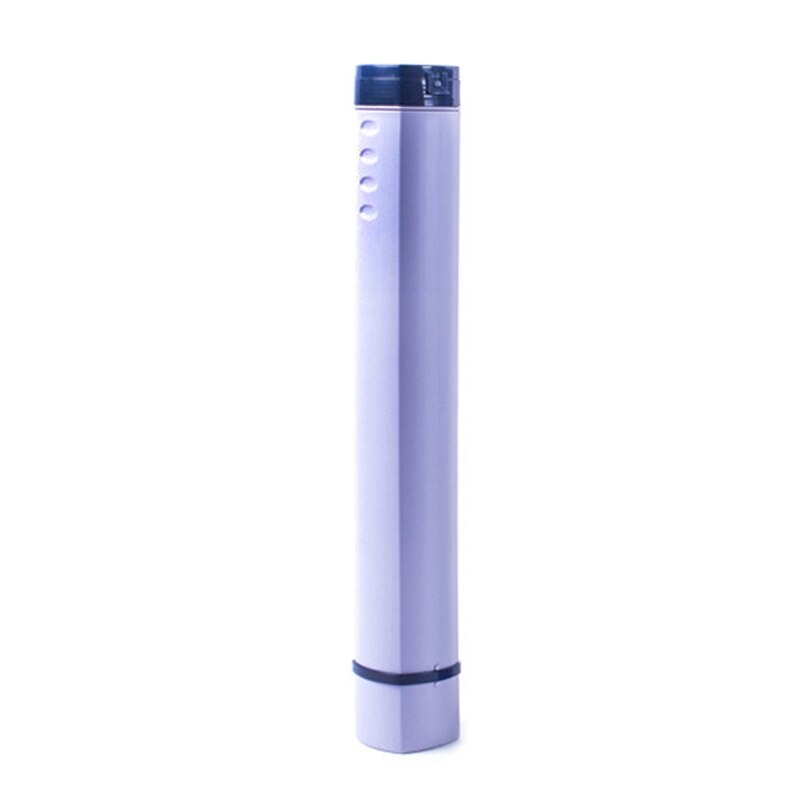 Square Drawing Tube Adjustable Portable Drawing Poster Tube For Artist Supplies: Purple