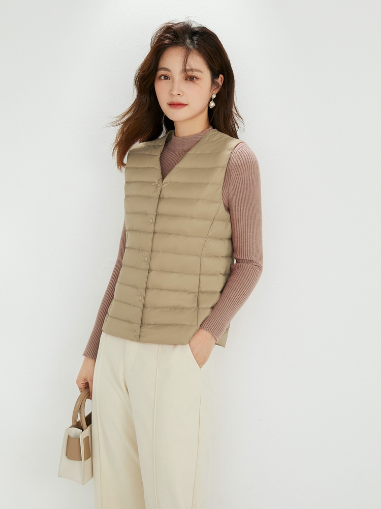NewBang vrouwen Warme Vesten Ultra Licht Bodywarmer Vrouwen Matt Stof Vest Draagbare Warme Mouwloze Winter Liner